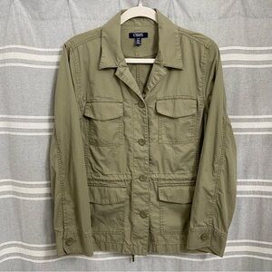 CHAPS DENIM / Green Utility Jacket Size M